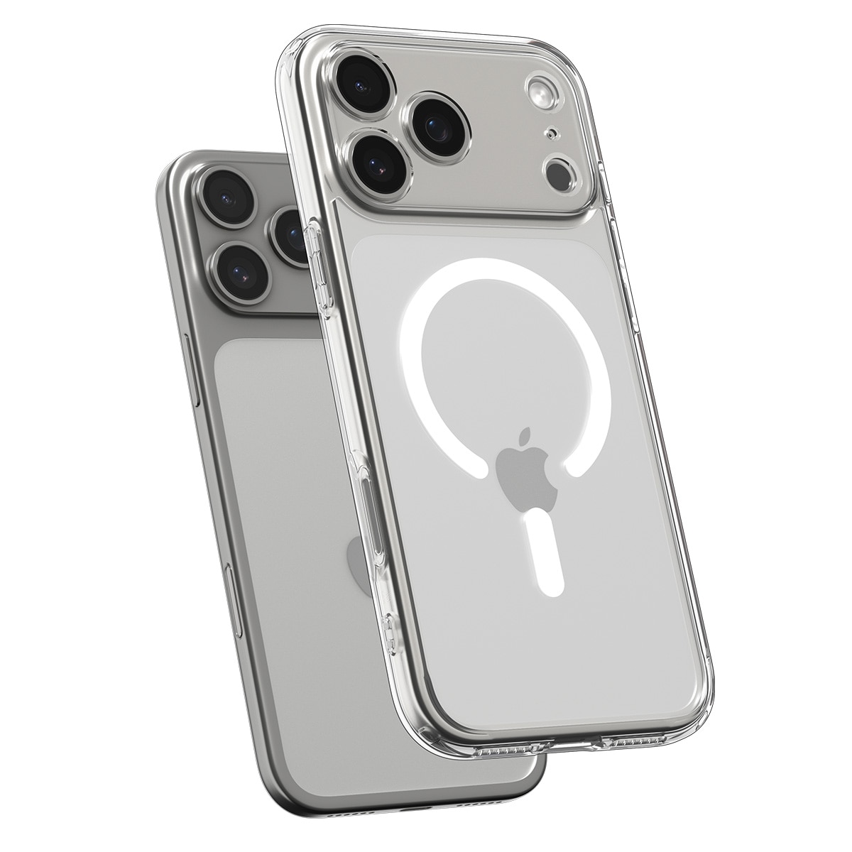 Funda Ultra Hybrid MagSafe iPhone 17 Pro Clear White