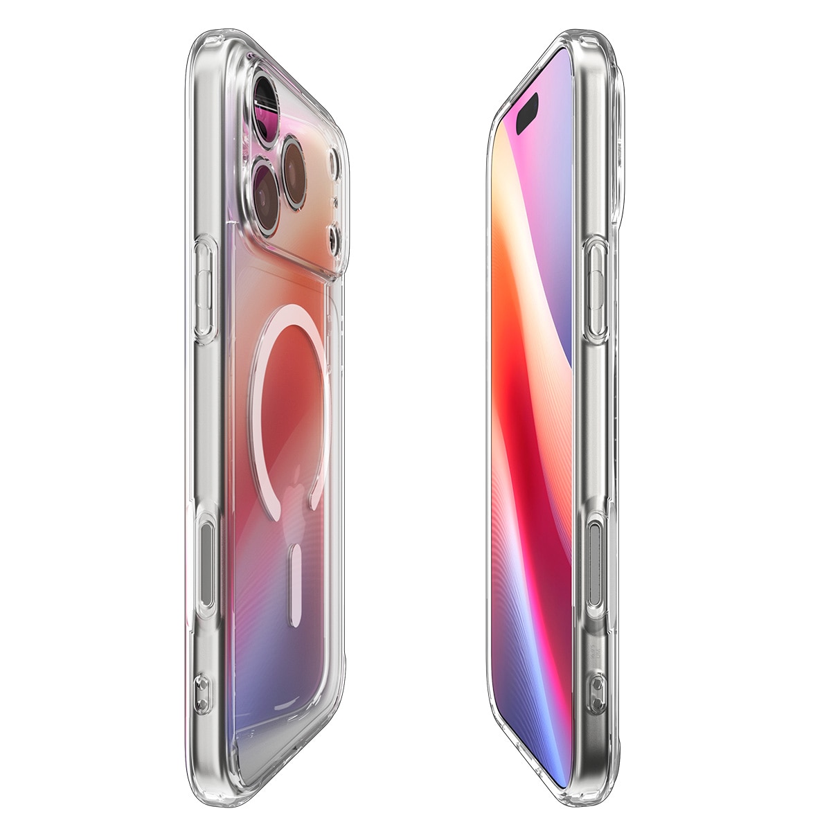 Funda Ultra Hybrid MagSafe iPhone 17 Pro Clear White