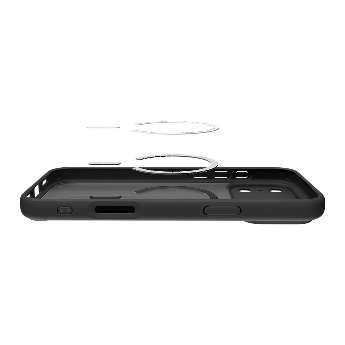 Funda Ultra Hybrid MagSafe iPhone 17 Pro Frosted Black