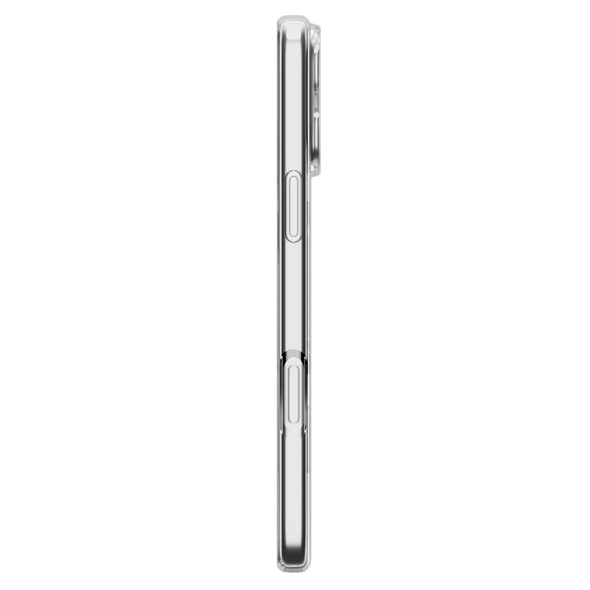 Funda Liquid Crystal MagSafe iPhone 17 Pro Max Clear White