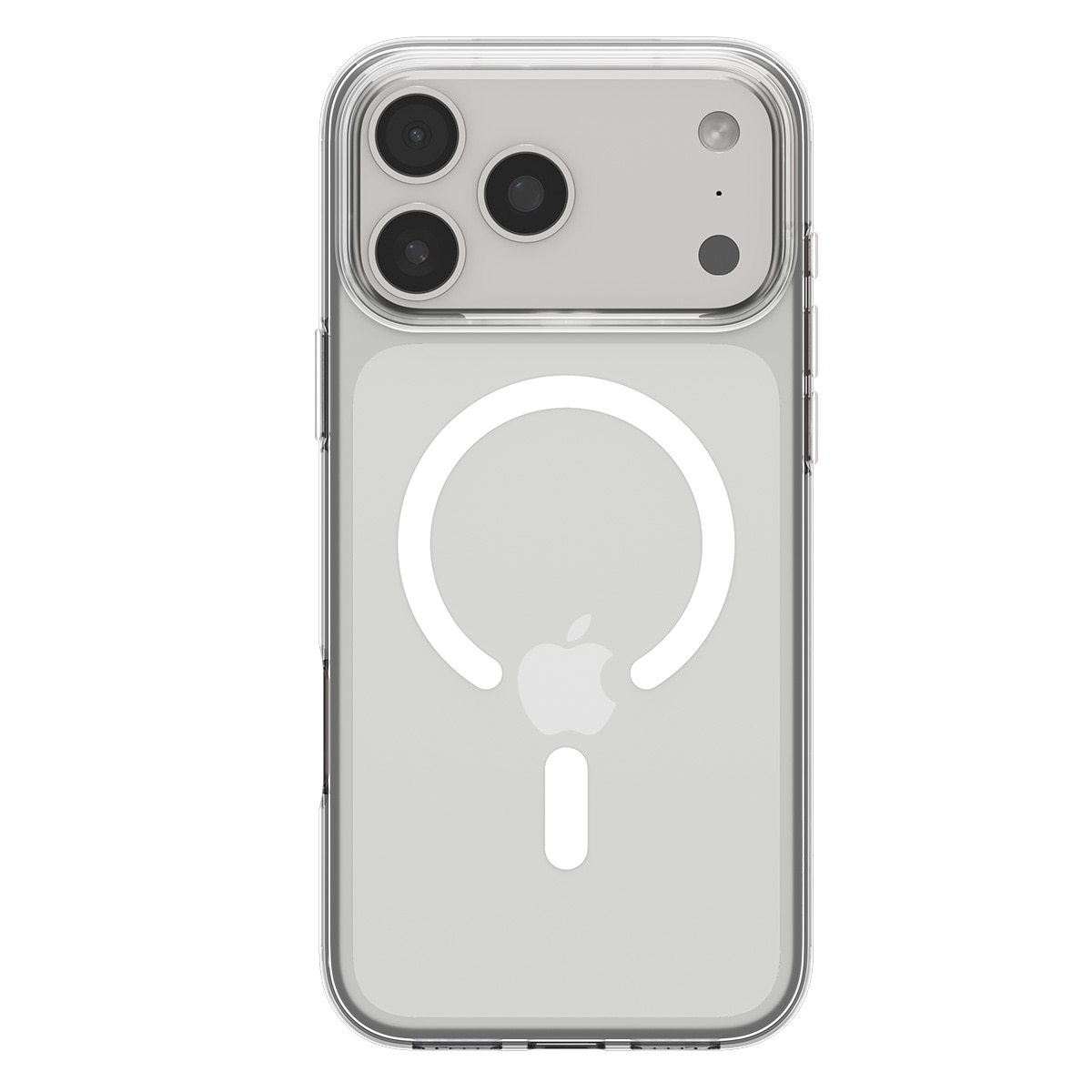 Funda Liquid Crystal MagSafe iPhone 17 Pro Clear White