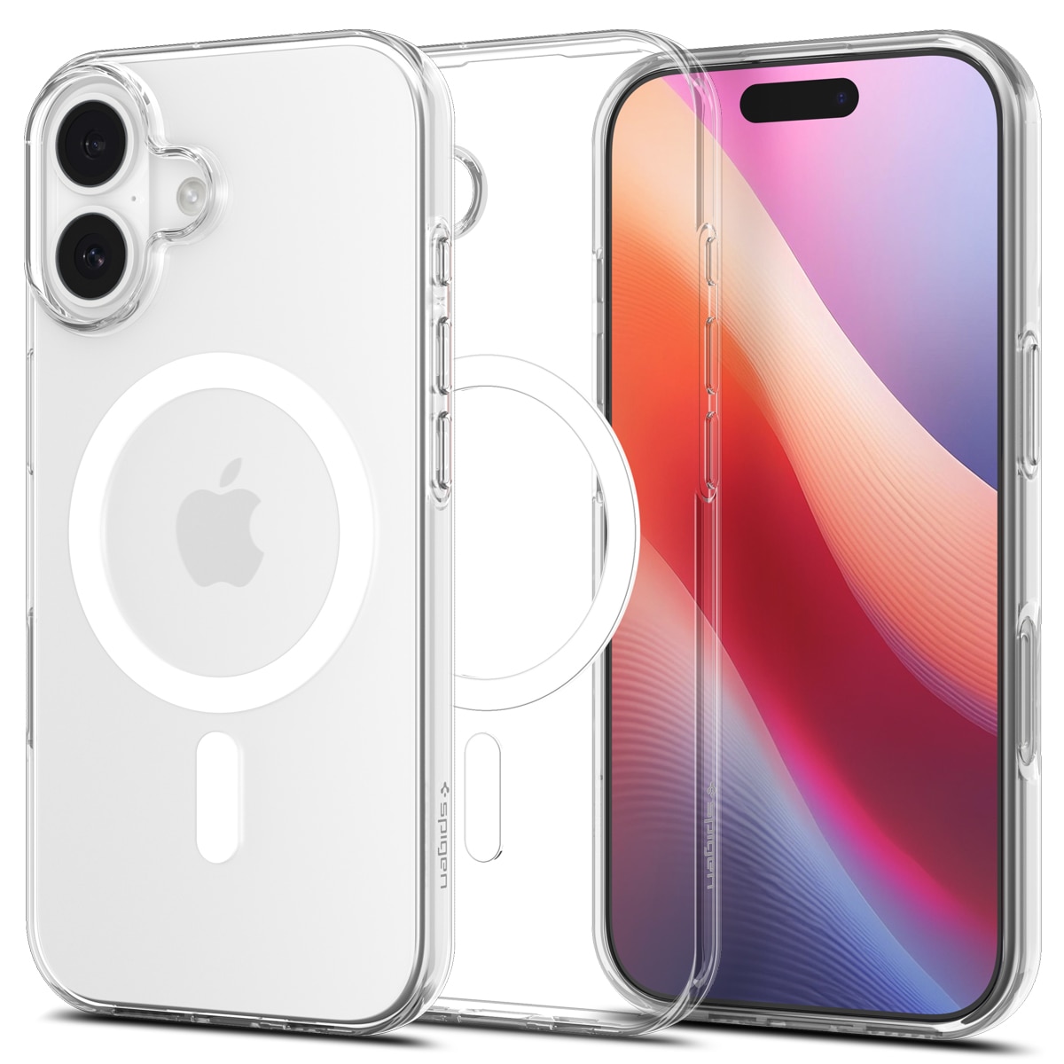 Funda Liquid Crystal MagSafe iPhone 17 Clear White