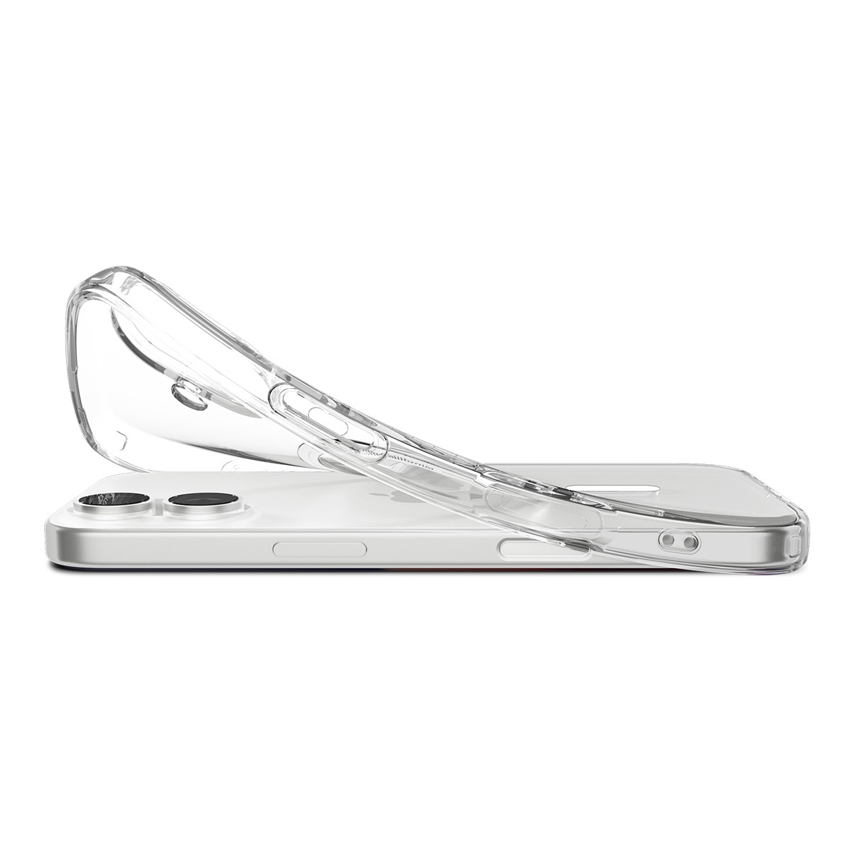 Funda Liquid Crystal MagSafe iPhone 17 Clear White
