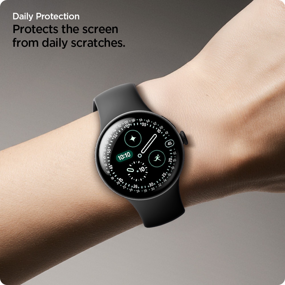 Protector de pantalla EliteShield EZ Fit (2 piezas) Google Pixel Watch 4 45mm