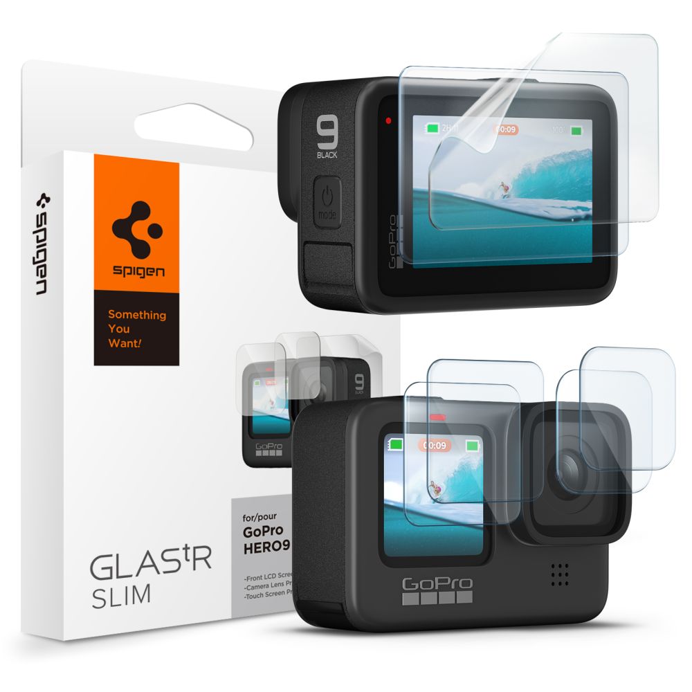 Screen Protector GLAS.tR SLIM + Film GoPro Hero11 (2 piezas)