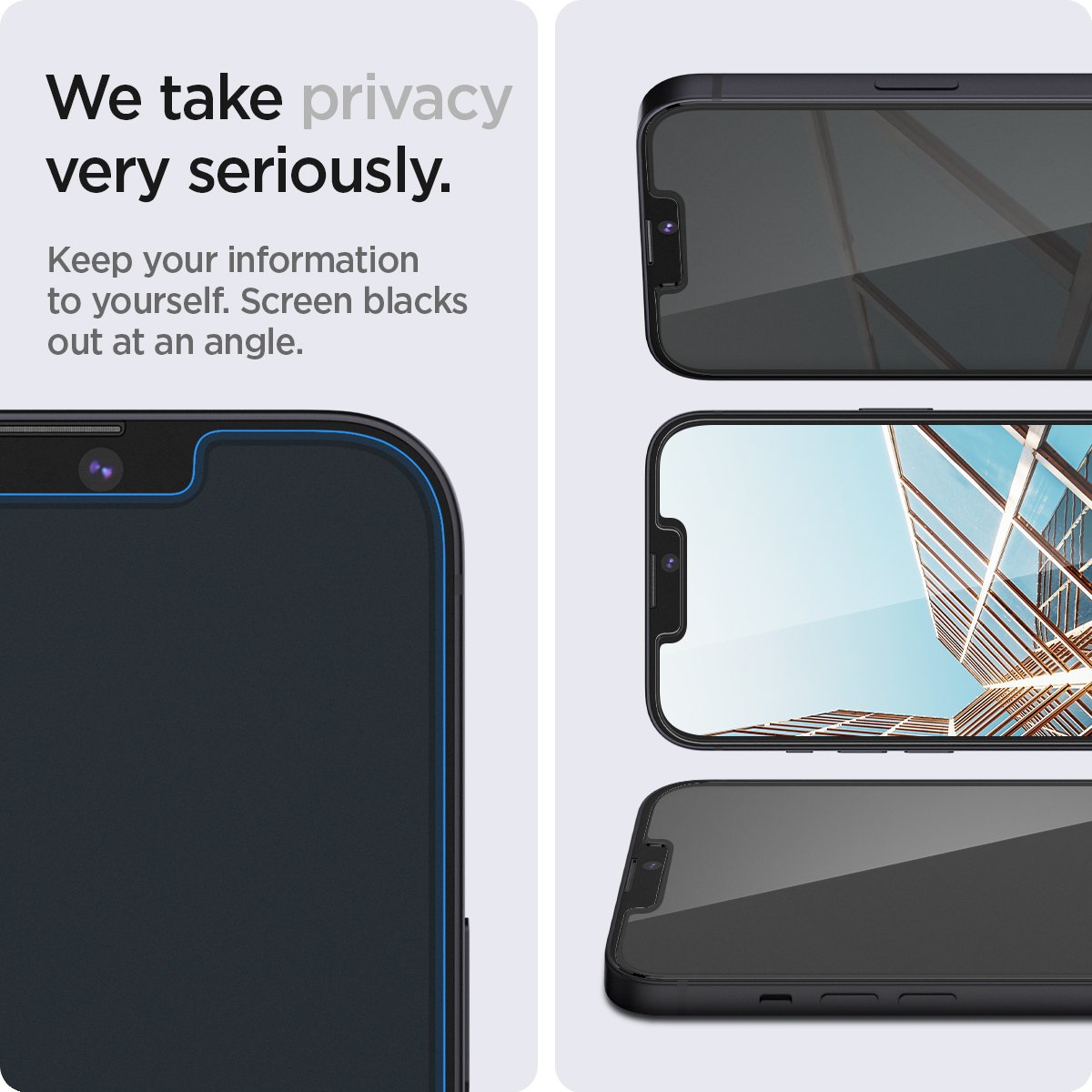 Screen Protector GLAS.tR EZ Fit (2 piezas) iPhone 13 Pro