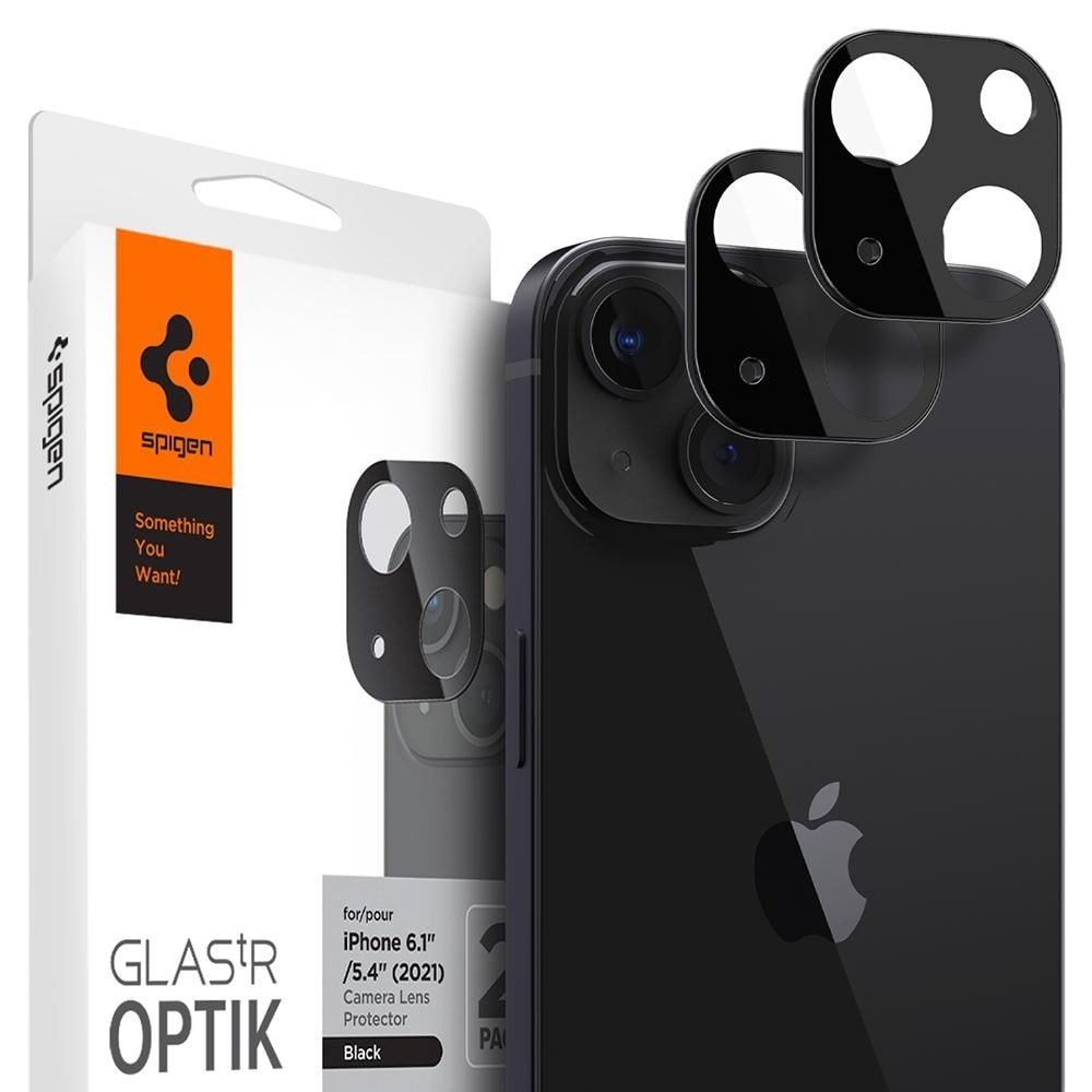 Optik Lens Protector Black (2 piezas) iPhone 13 Mini negro