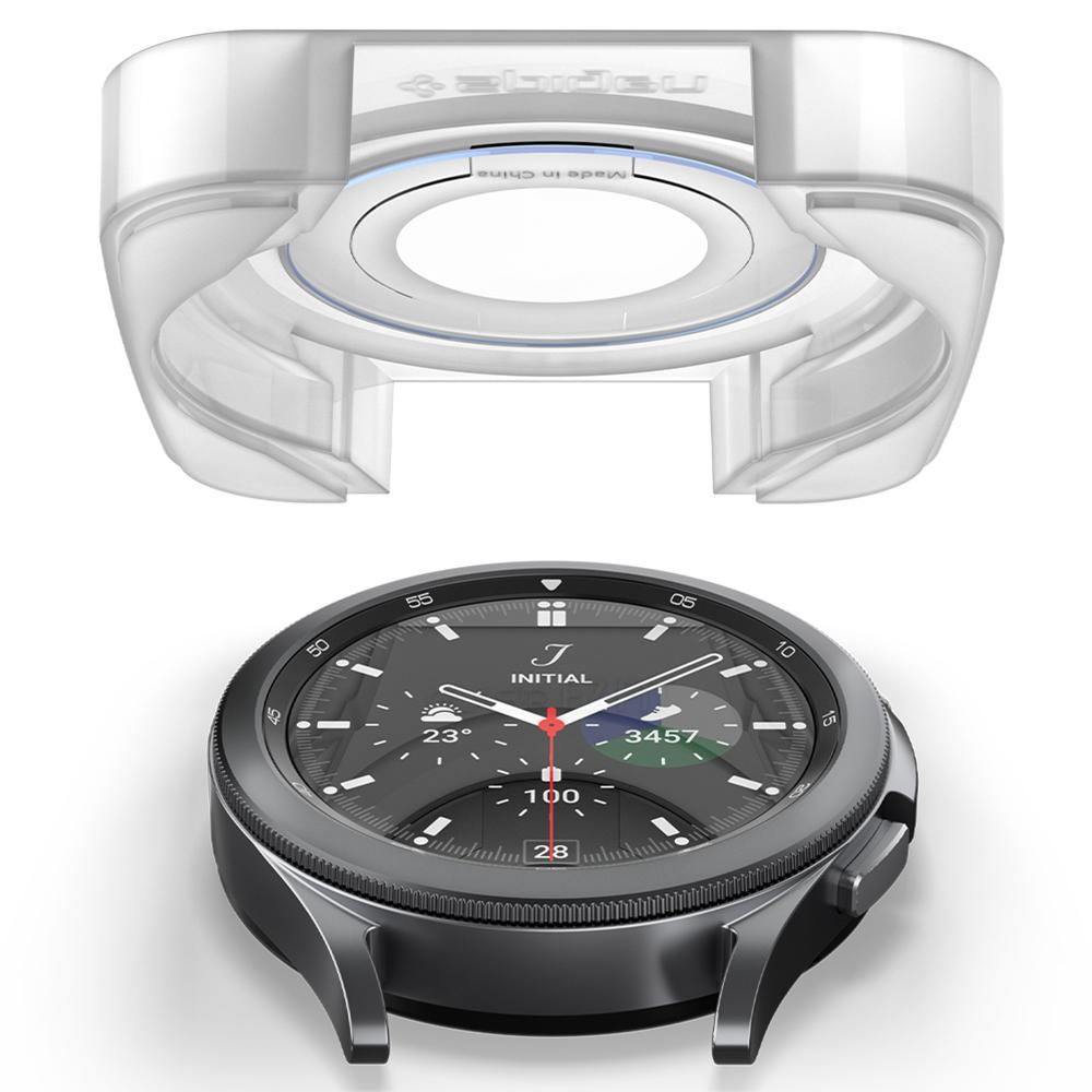 Protector de pantalla EZ Fit GLAS.tR (2 piezas) Samsung Galaxy Watch 4 Classic 42mm