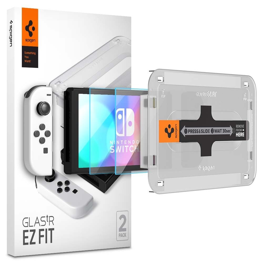 Screen Protector GLAS EZ Fit (2 piezas) Nintendo Switch OLED