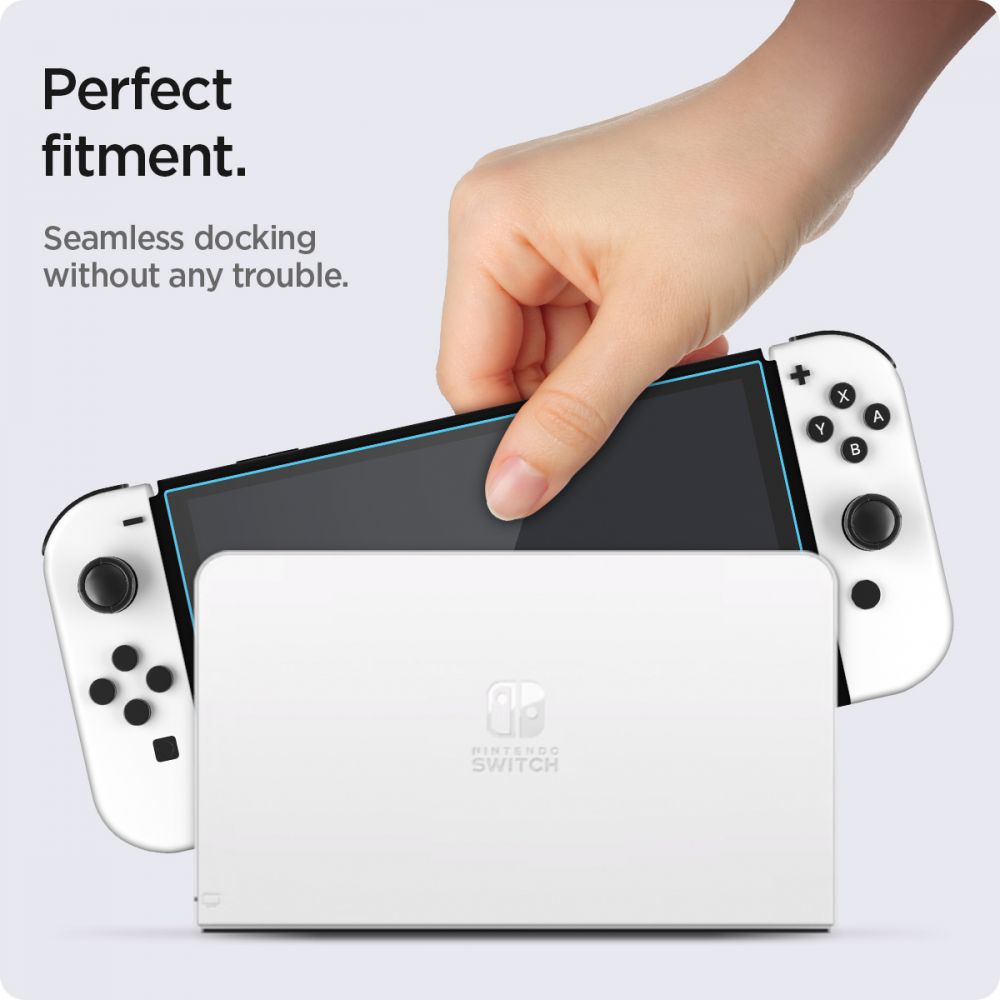 Screen Protector GLAS EZ Fit (2 piezas) Nintendo Switch OLED