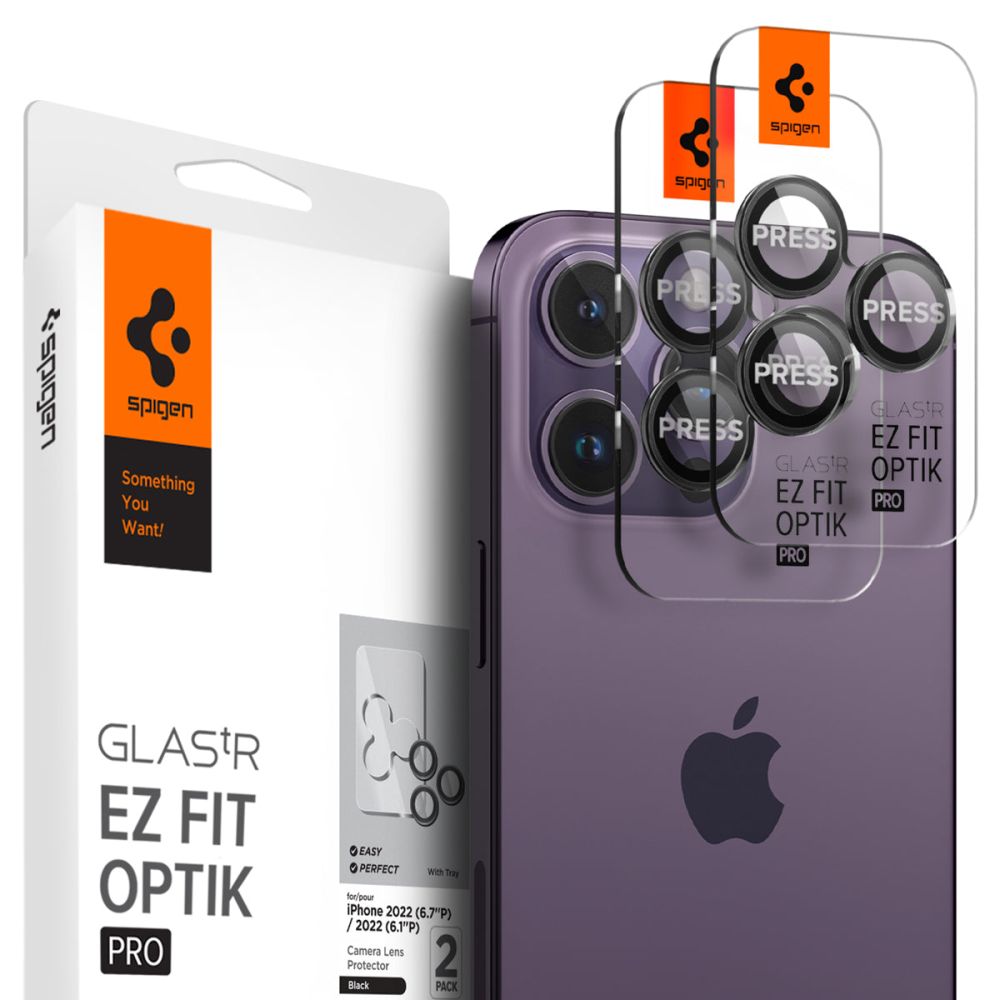 Spigen EZ Fit Optik Pro Lens Protector iPhone 14 Pro/14 Pro Max