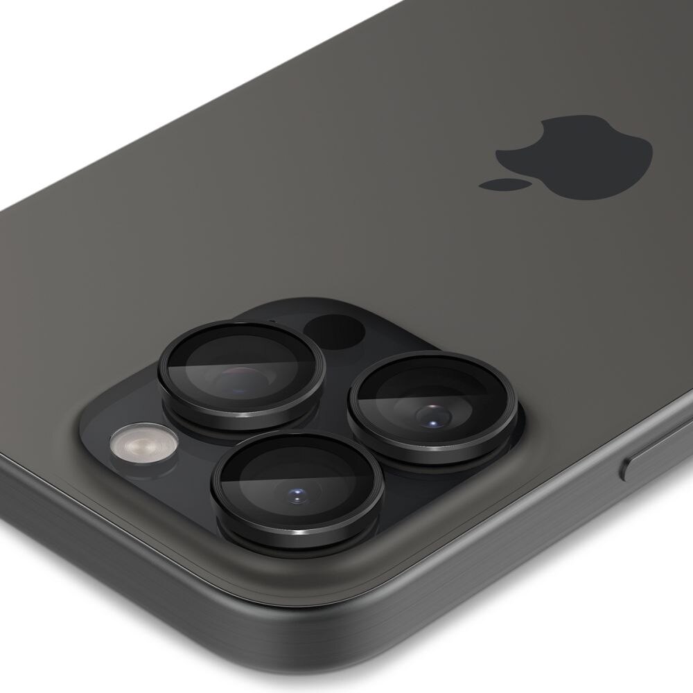 EZ Fit Optik Lens Protector iPhone 16 Pro Max (2 piezas) Black