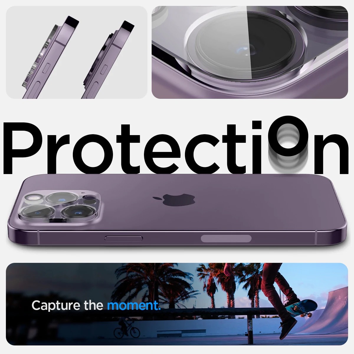 Optik Lens Protector (2 piezas) iPhone 14 Pro Crystal Clear