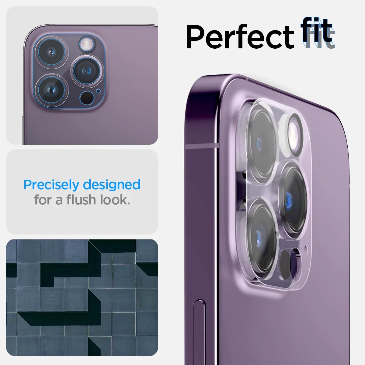 Optik Lens Protector (2 piezas) iPhone 14 Pro Max Crystal Clear