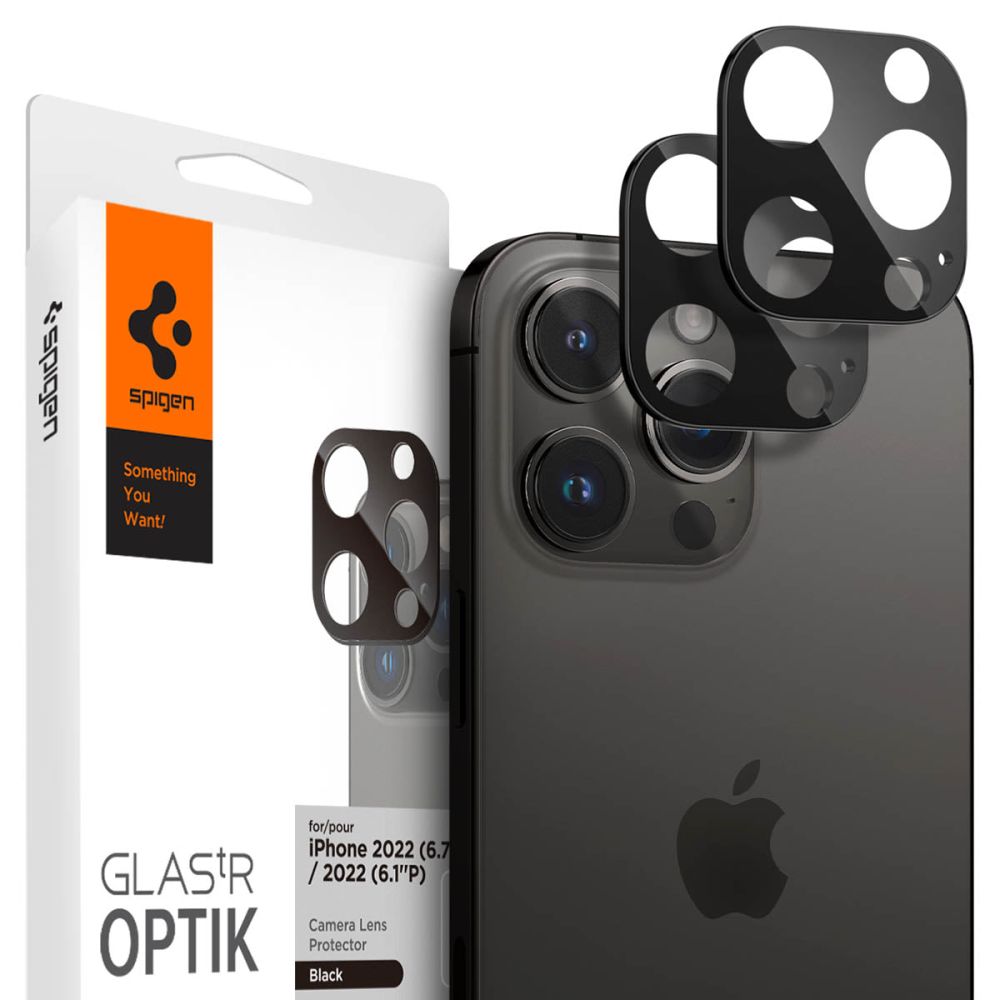 Optik Lens Protector (2 piezas) iPhone 14 Pro/14 Pro Max Black