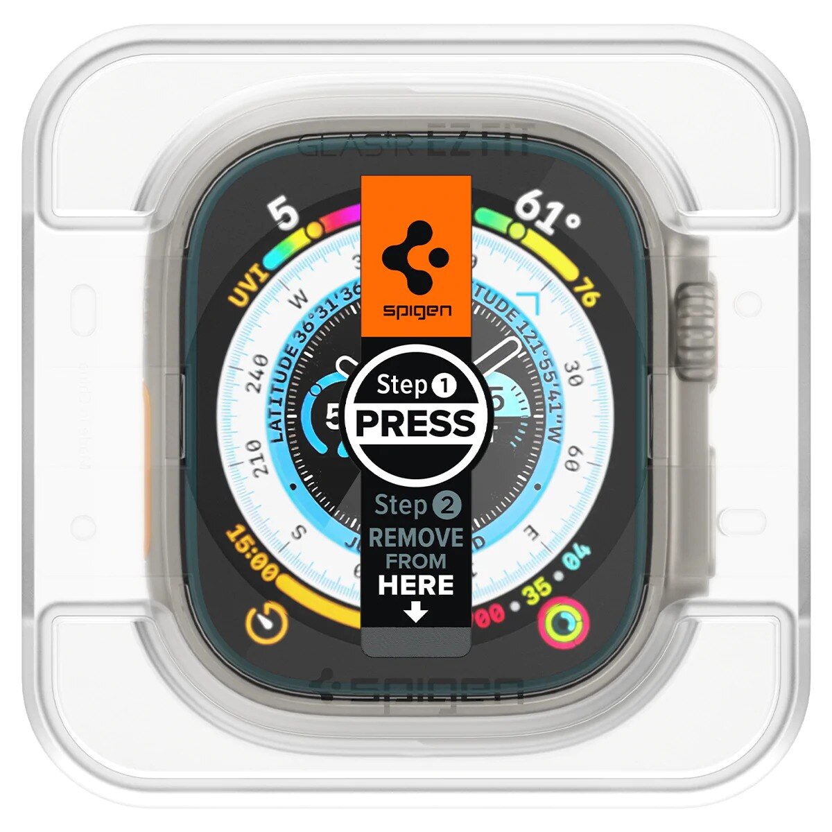 Protector de pantalla EZ Fit GLAS.tR (2 piezas) Apple Watch Ultra 2 49mm