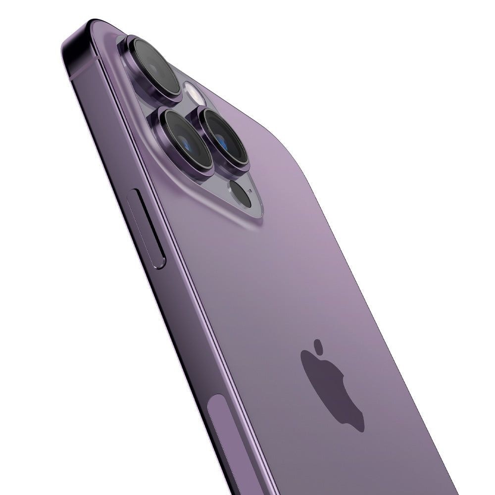 EZ Fit Optik Pro Lens Protector iPhone 14 Pro Max (2 piezas) Deep Purple