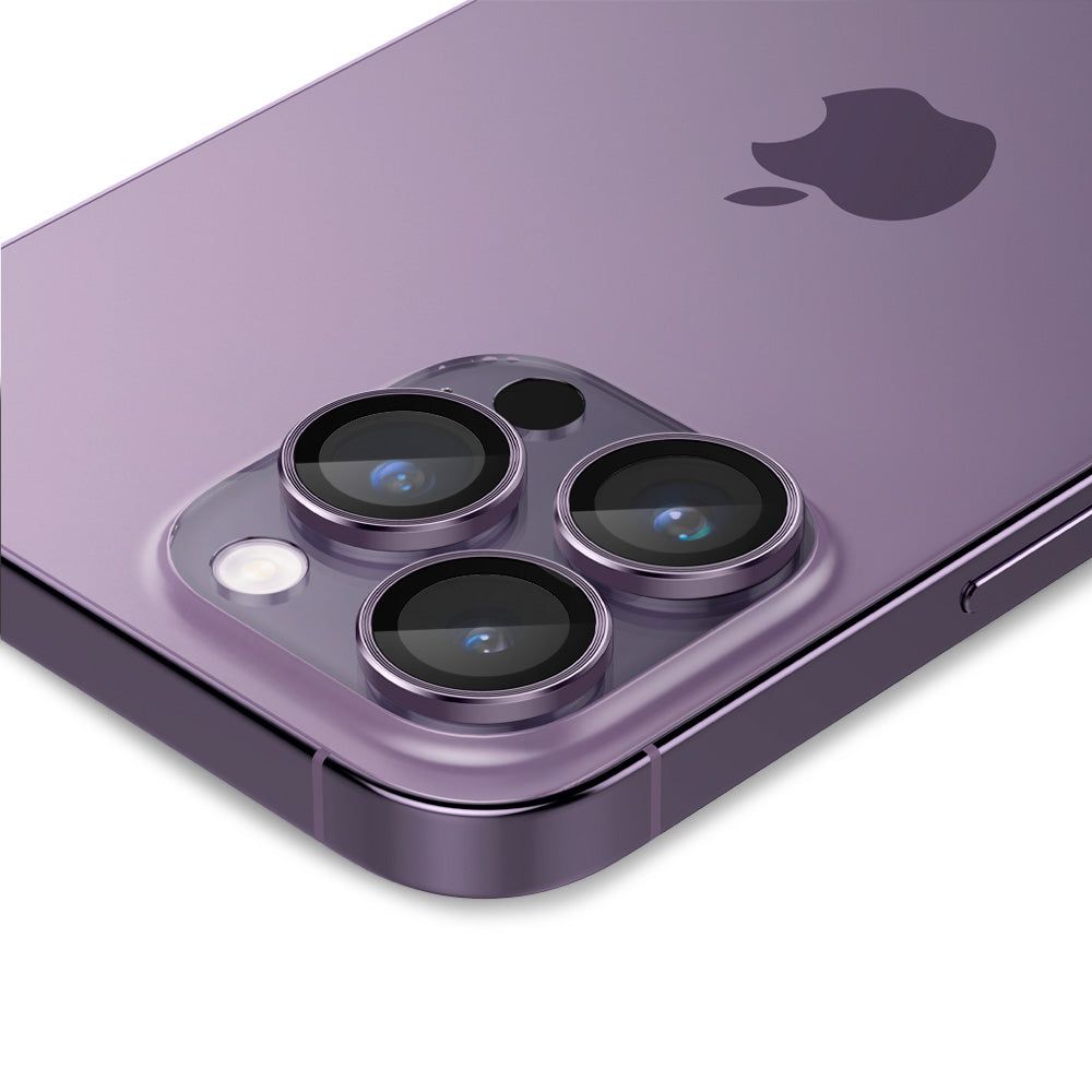 EZ Fit Optik Pro Lens Protector iPhone 14 Pro Max (2 piezas) Deep Purple