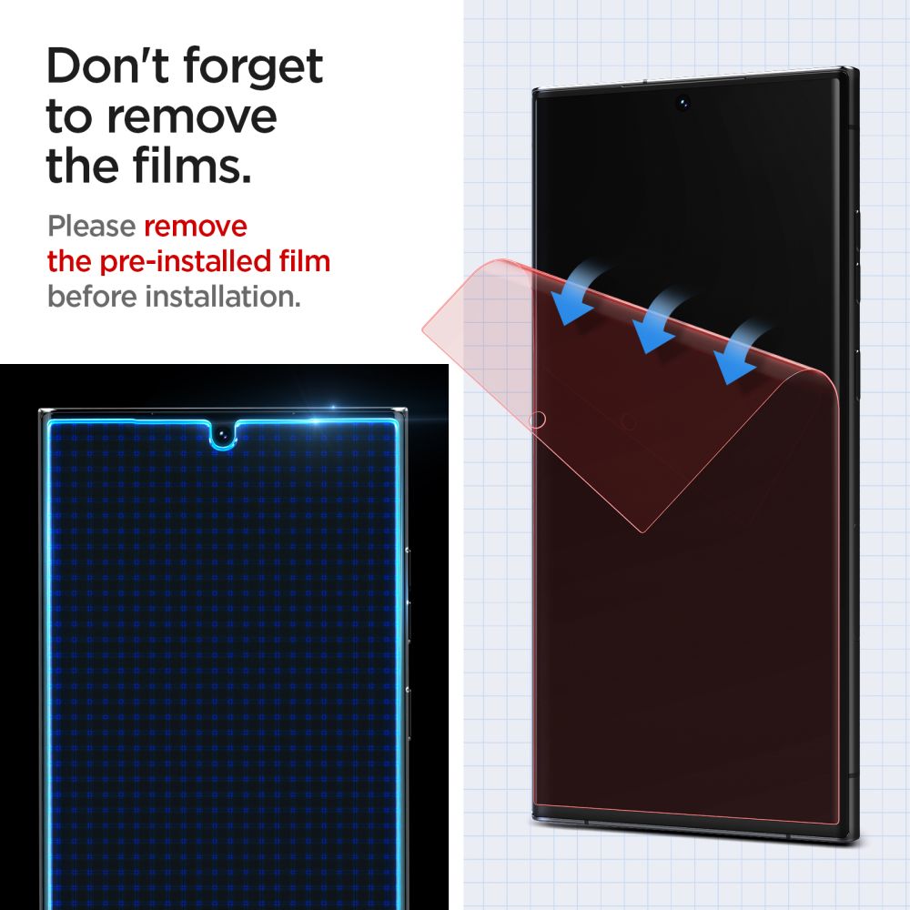 Screen Protector GLAS.tR Platinum HD Tray Samsung Galaxy S23 Ultra