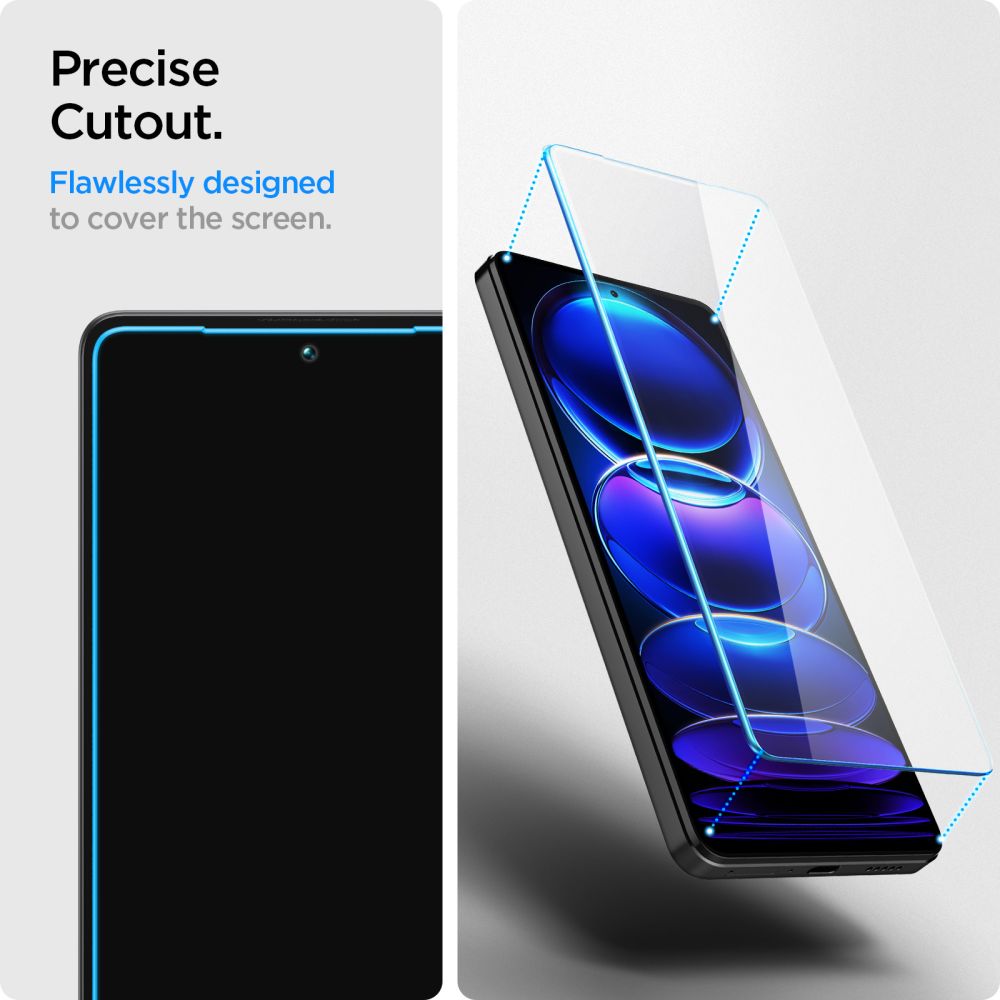 Screen Protector GLAS.tR SLIM Xiaomi Redmi Note 12 Pro 5G (2 piezas)