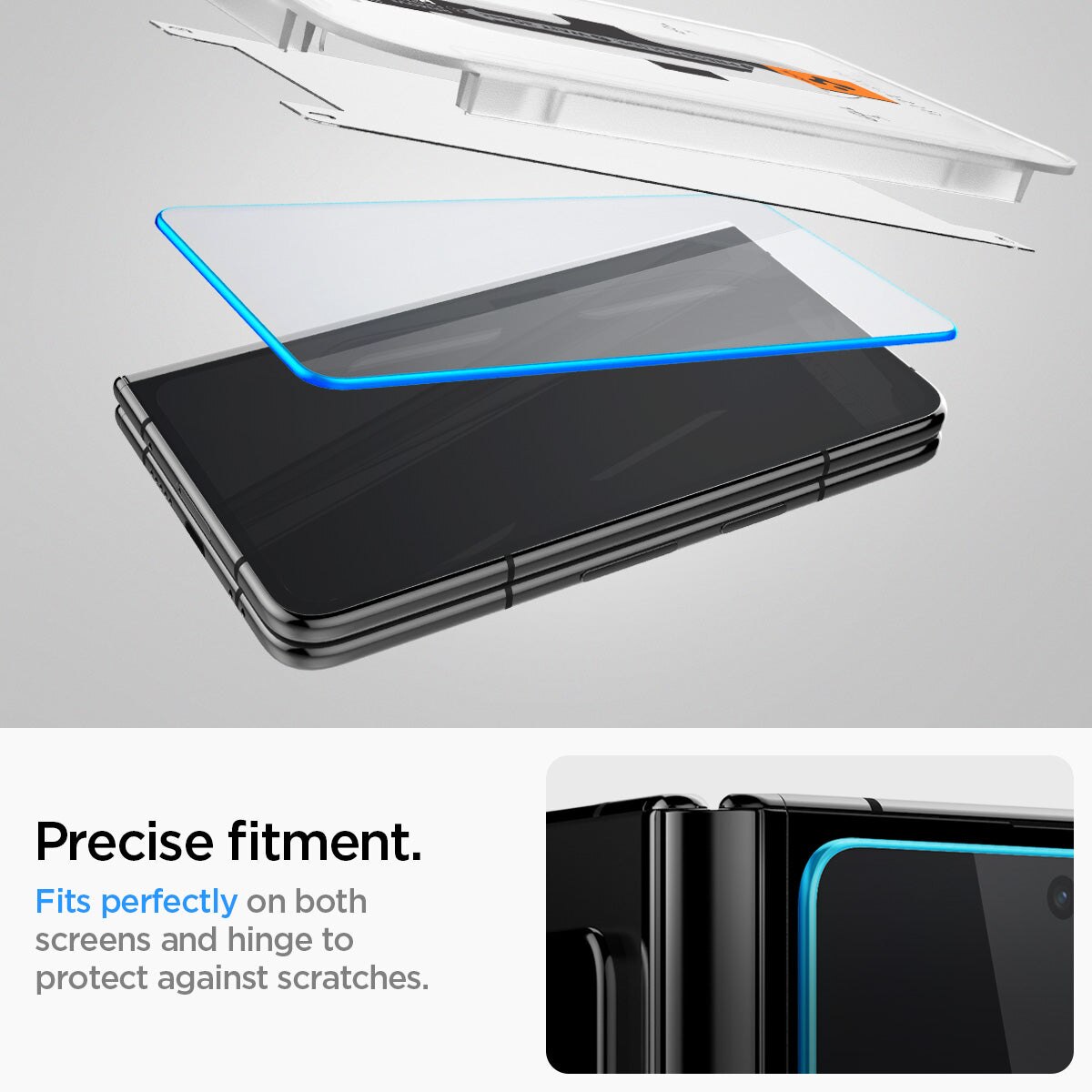 Cover Screen Protector GLAS.tR EZ Fit (2 piezas) Google Pixel 9 Pro Fold