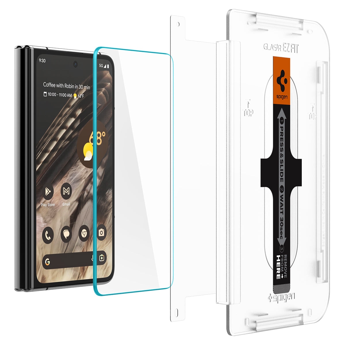 Outer Screen Protector GLAS EZ Fit (2 piezas) Google Pixel Fold