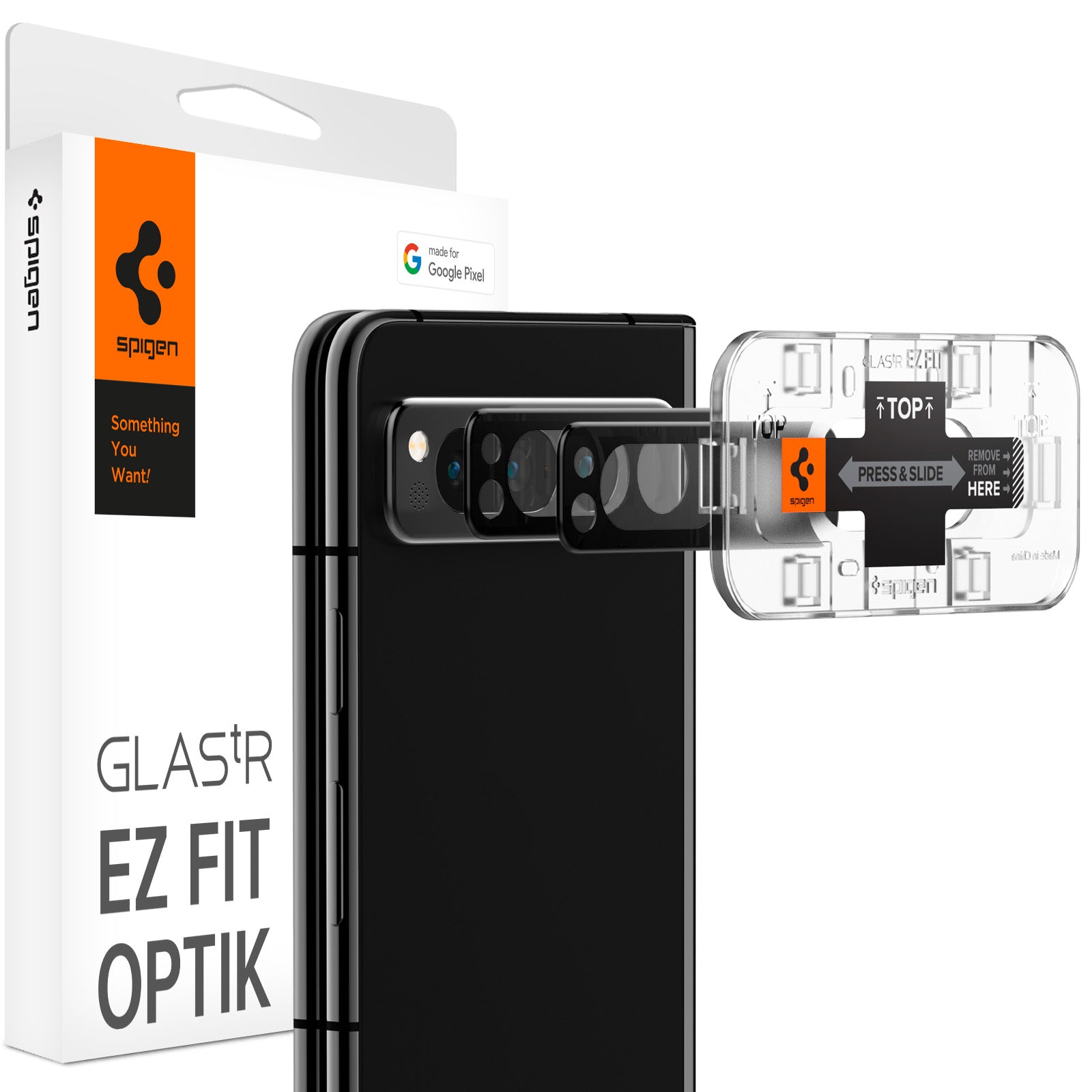 EZ Fit Optik Lens Protector Google Pixel Fold (2 piezas) Black