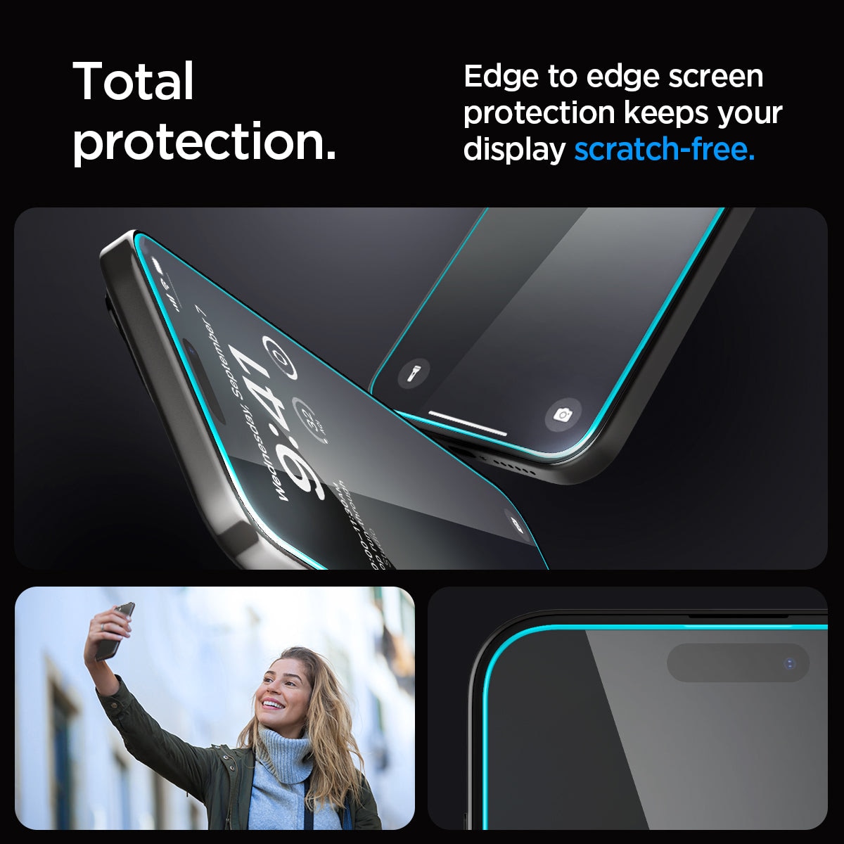 Screen Protector GLAS EZ Fit (2 piezas) iPhone 15 Pro Max