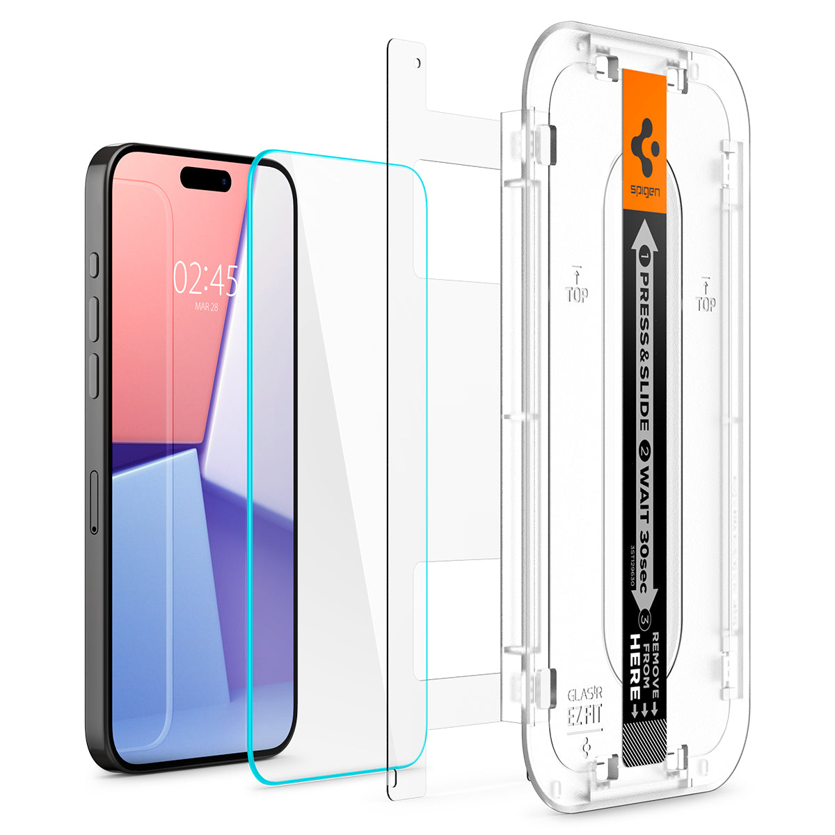 Screen Protector GLAS EZ Fit (2 piezas) iPhone 15 Pro Max