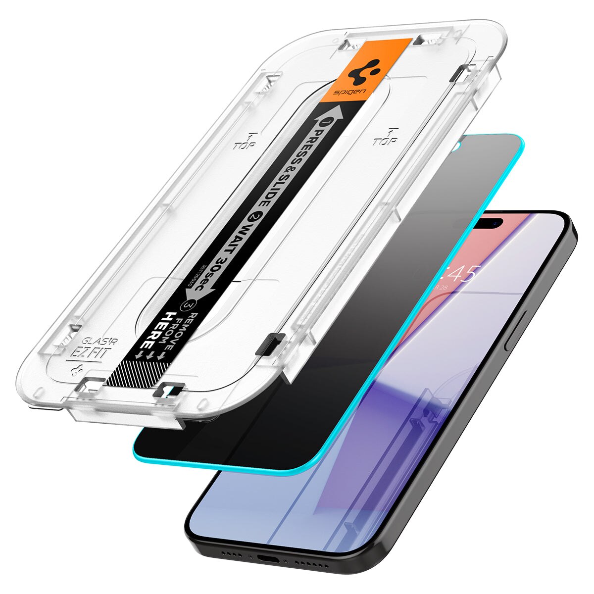 Screen Protector Privacy GLAS EZ Fit (2 piezas) iPhone 15 Pro Max