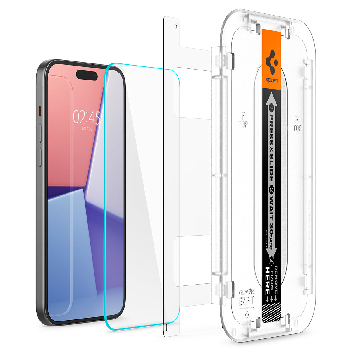 Screen Protector GLAS EZ Fit (2 piezas) iPhone 15 Plus