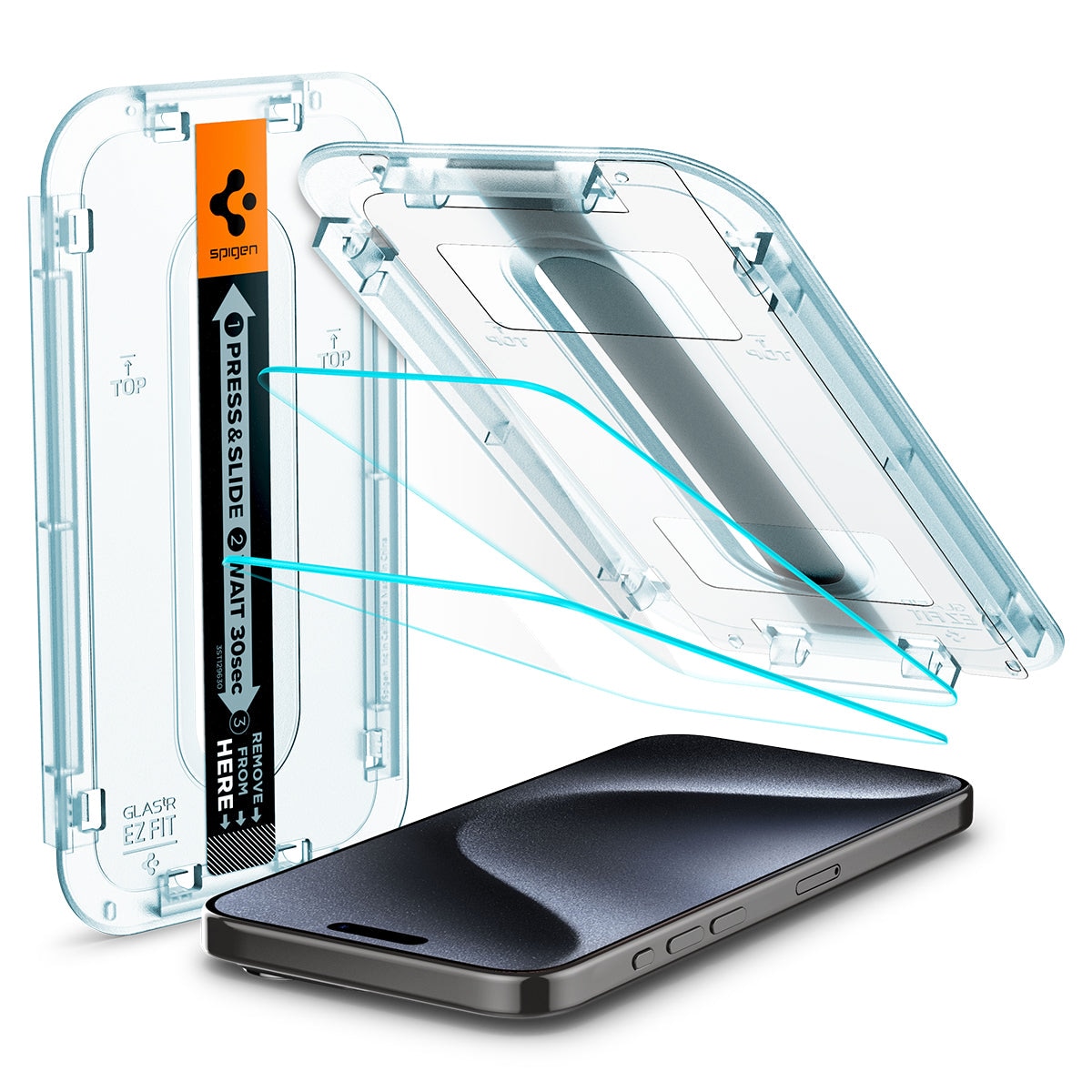 Screen Protector GLAS EZ Fit (2 piezas) iPhone 15 Pro