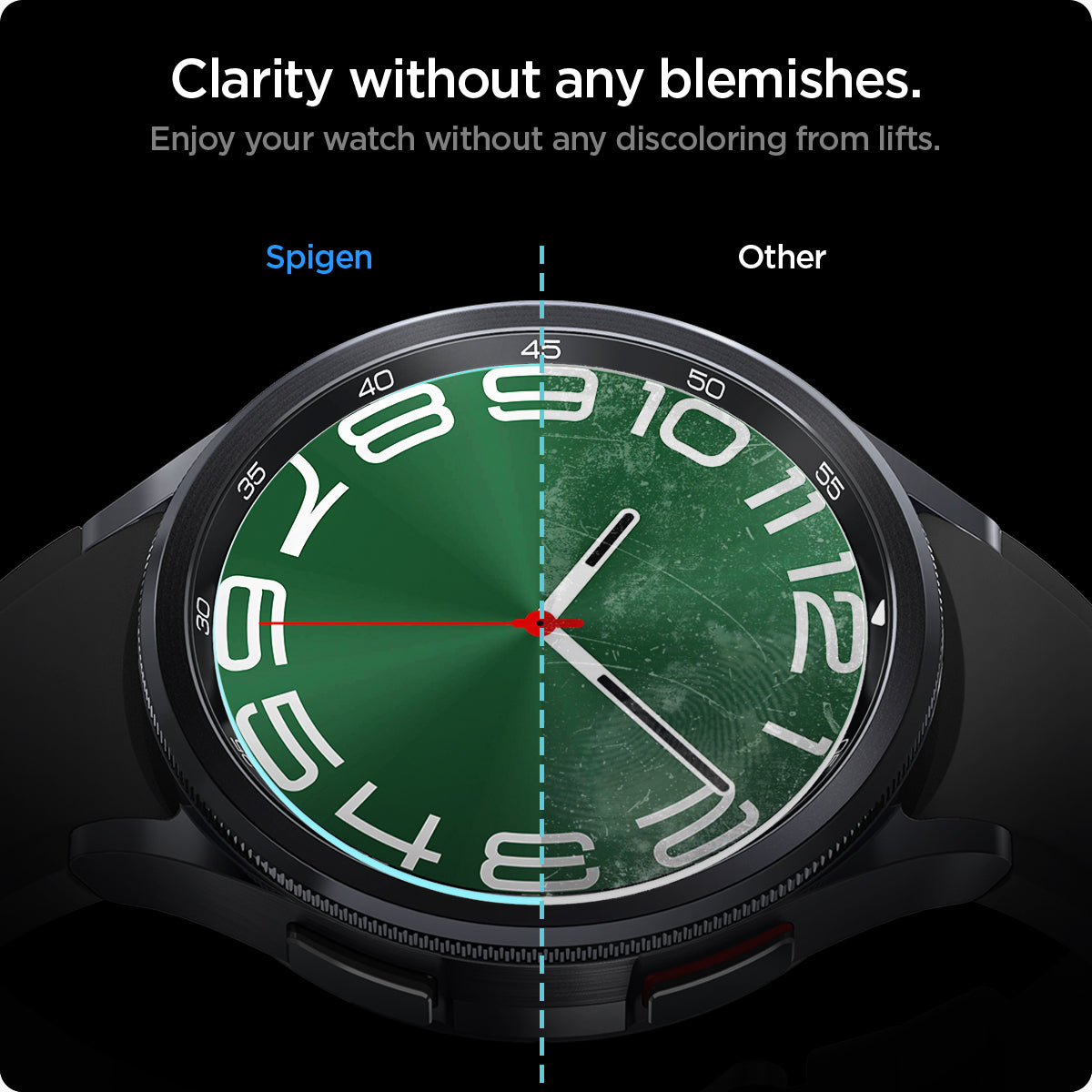 Protector de pantalla EZ Fit GLAS.tR (2 piezas) Samsung Galaxy Watch 6 Classic 47mm