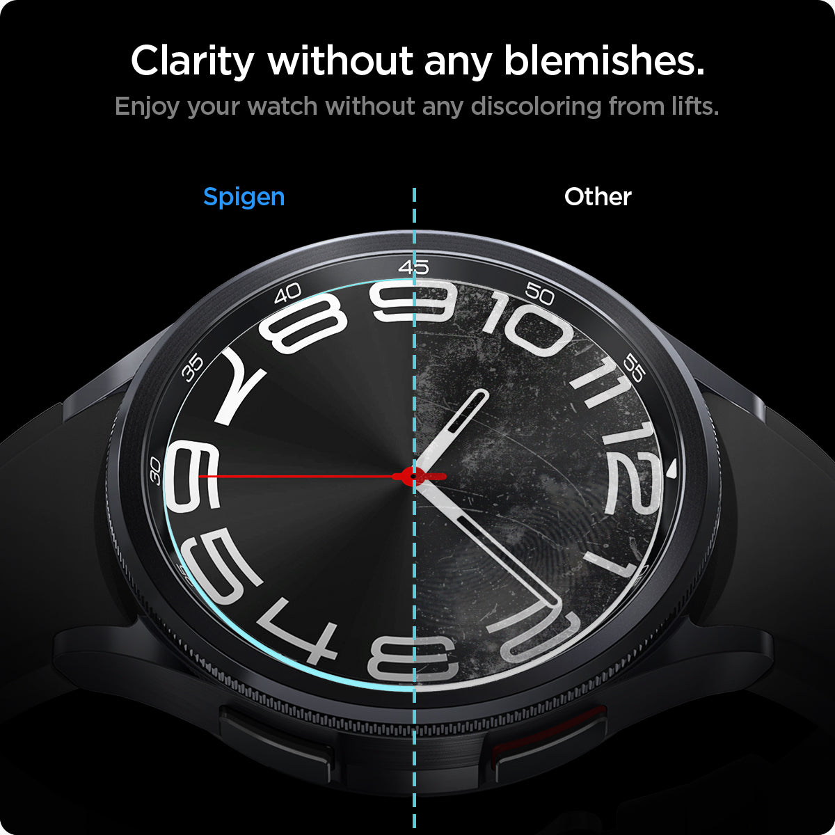 Protector de pantalla EZ Fit GLAS.tR (2 piezas) Samsung Galaxy Watch 6 Classic 43mm