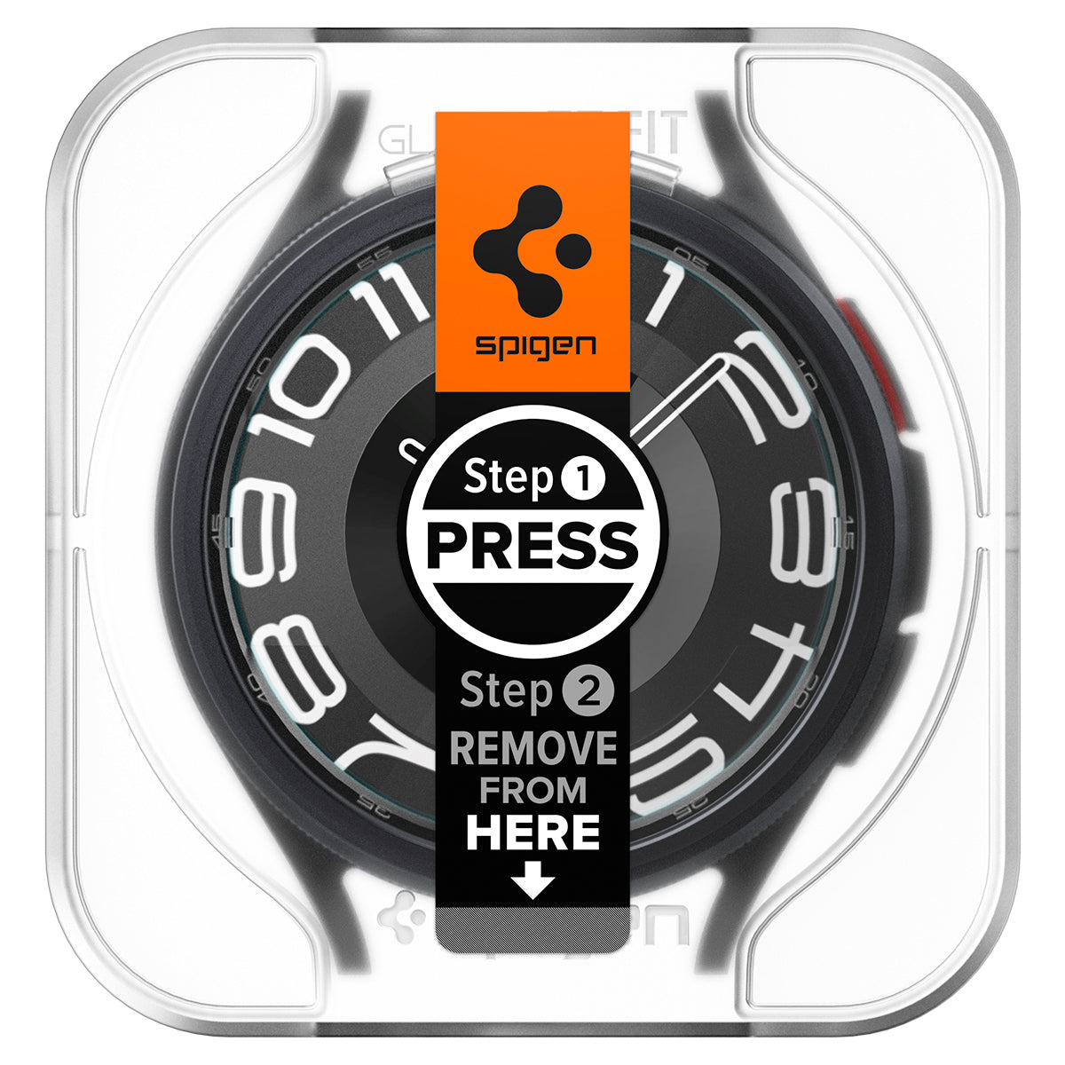 Protector de pantalla EZ Fit GLAS.tR (2 piezas) Samsung Galaxy Watch 6 Classic 43mm