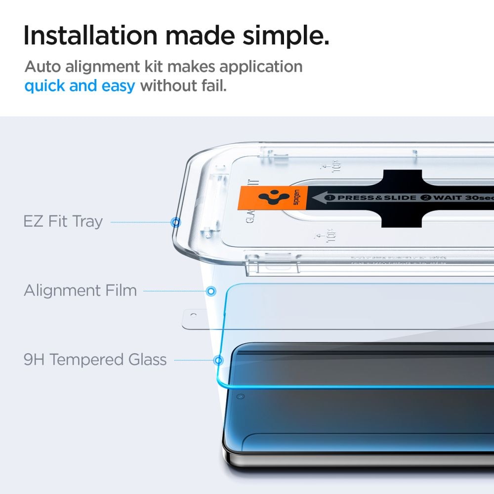 Screen Protector GLAS EZ Fit (2 piezas) Samsung Galaxy S24