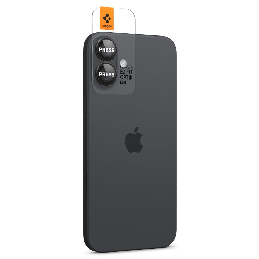 EZ Fit Optik Lens Protector iPhone 16 Plus (2 piezas) Black