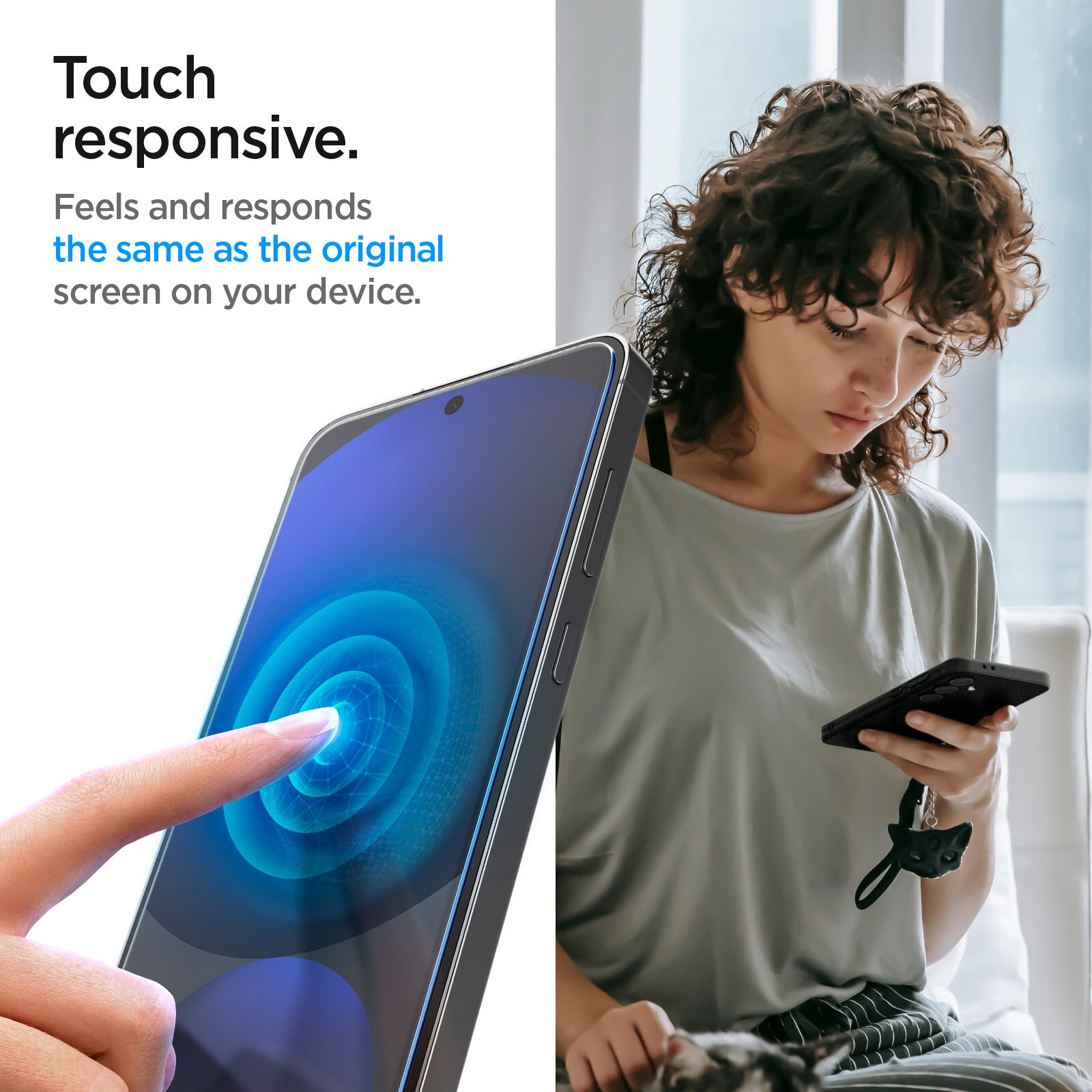 Screen Protector GLAS.tR EZ Fit (2 piezas) Samsung Galaxy A56
