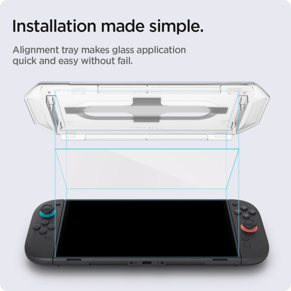 Screen Protector GLAS EZ Fit (2 piezas) Nintendo Switch 2