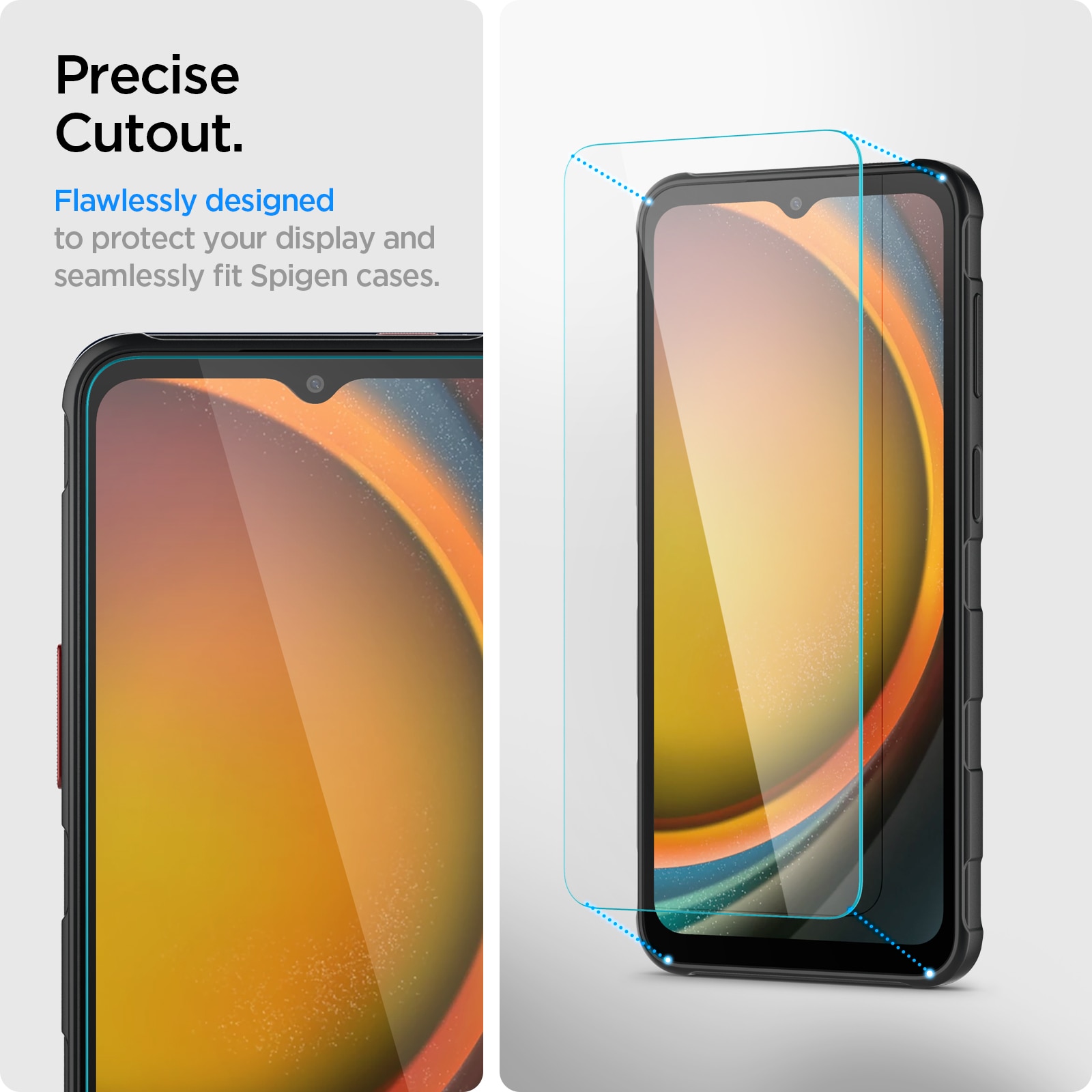 Screen Protector GLAS.tR SLIM Samsung Galaxy Xcover 7 Pro  (2 piezas)