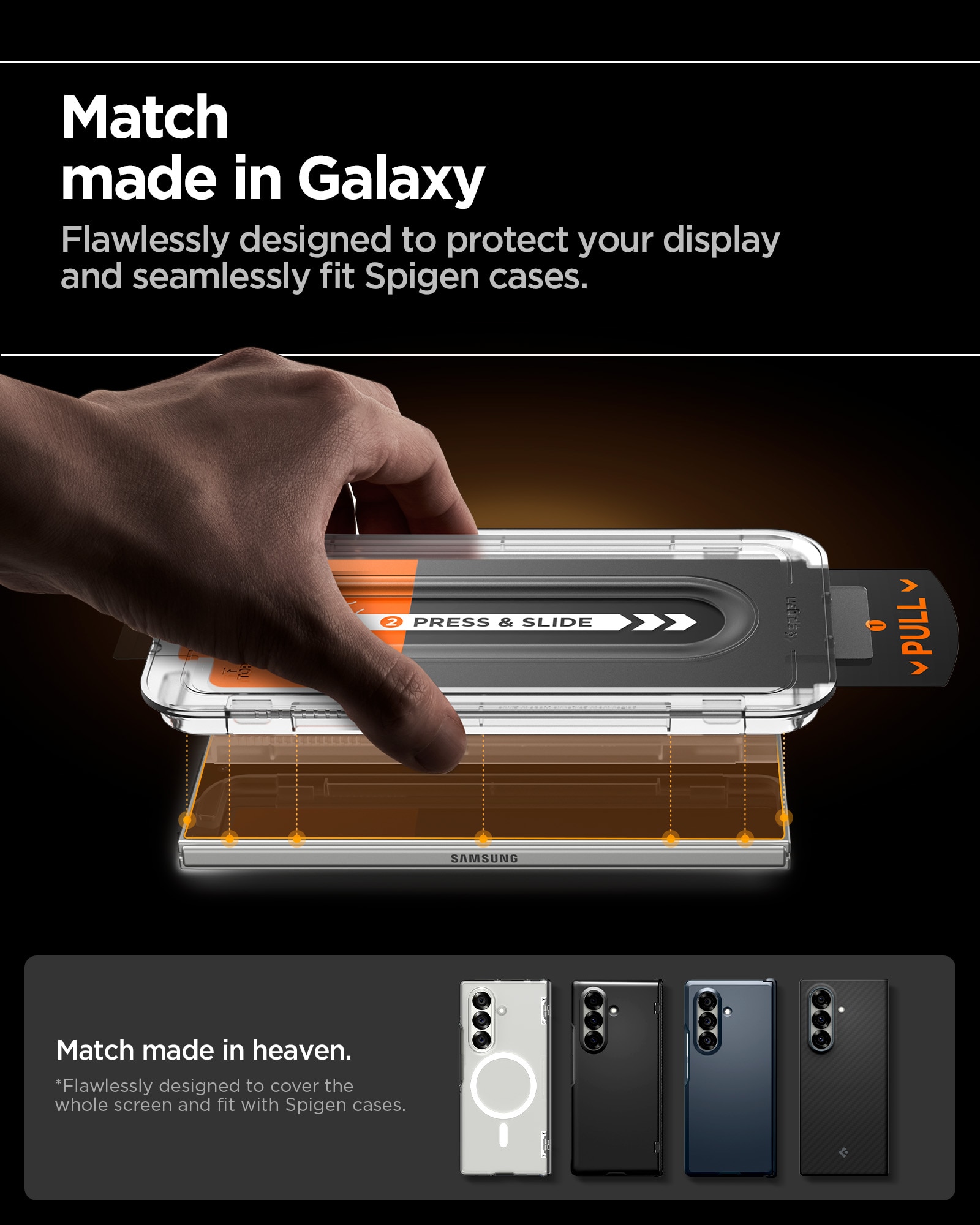Cover Screen Protector GLAS.tR EZ Fit (2 piezas) Samsung Galaxy Z Fold 7