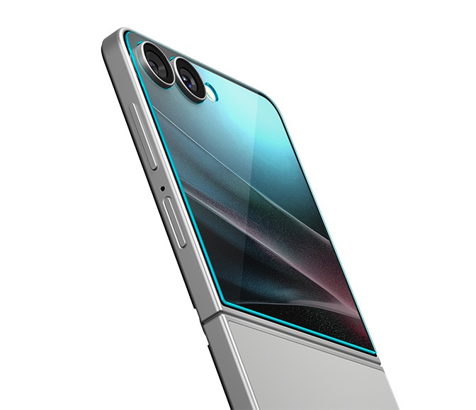 Cover Screen Protector GLAS.tR EZ Fit (2 piezas) Samsung Galaxy Z Flip 7