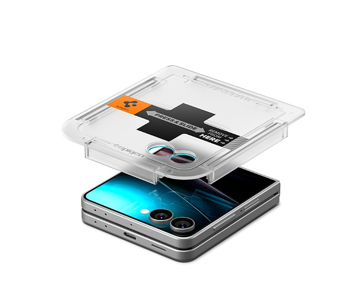 Cover Screen Protector GLAS.tR EZ Fit (2 piezas) Samsung Galaxy Z Flip 7