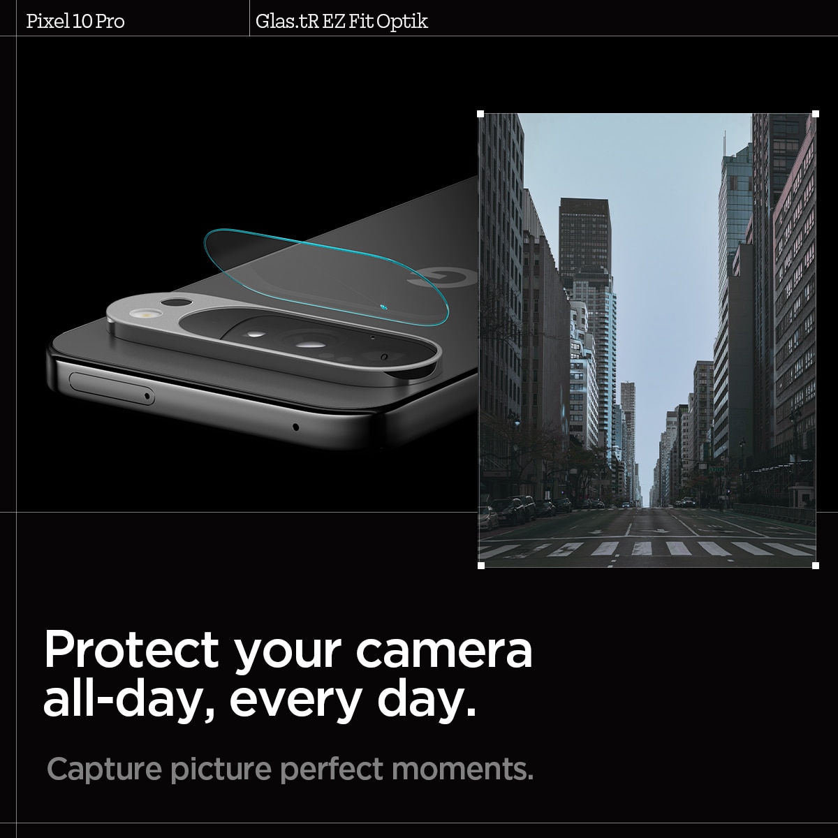 EZ Fit Optik Lens Protector Google Pixel 10 Pro (2 piezas)