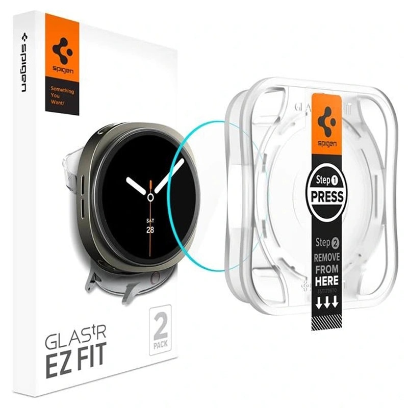 Protector de pantalla EZ Fit GLAS.tR (2 piezas) Samsung Galaxy Watch 8 40mm