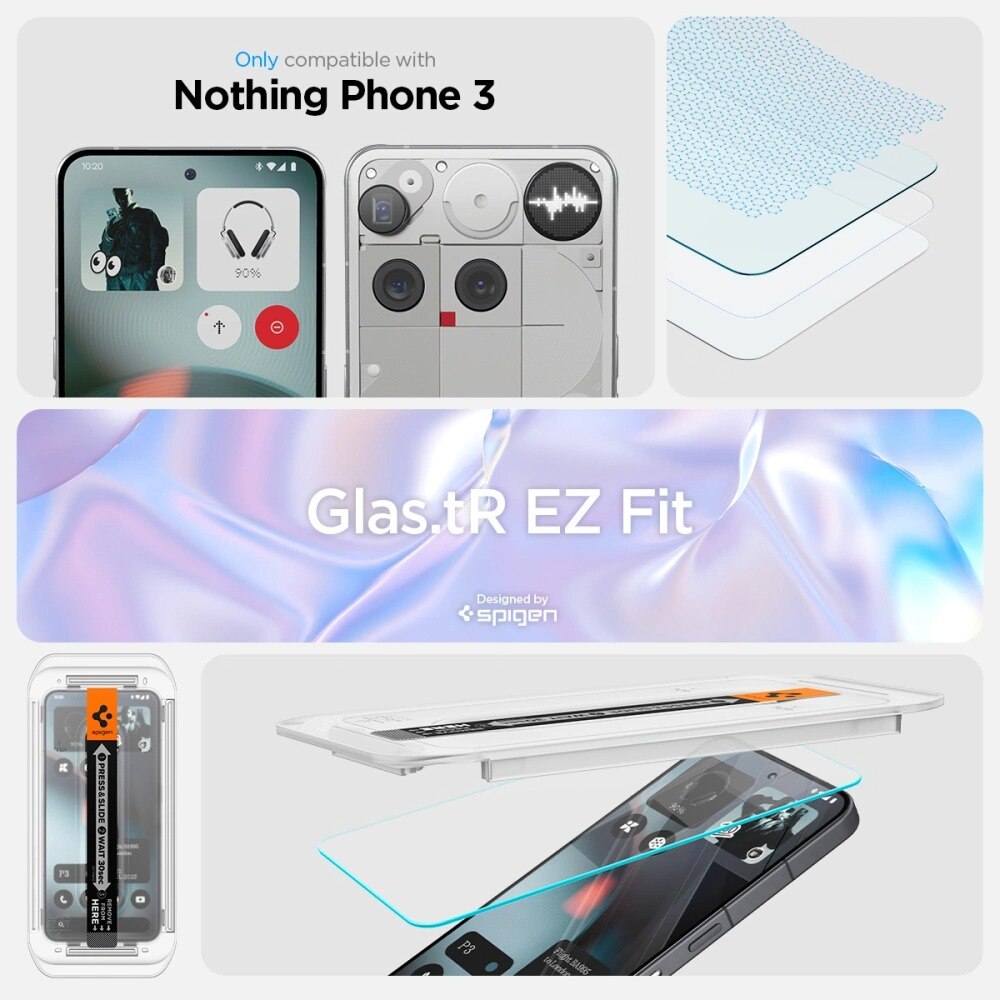 Screen Protector GLAS.tR EZ Fit (2 piezas) Nothing Phone 3