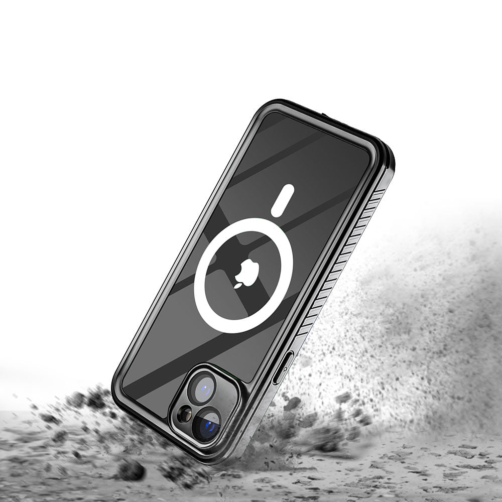 Funda AMN Waterproof MagSafe iPhone 15 Black
