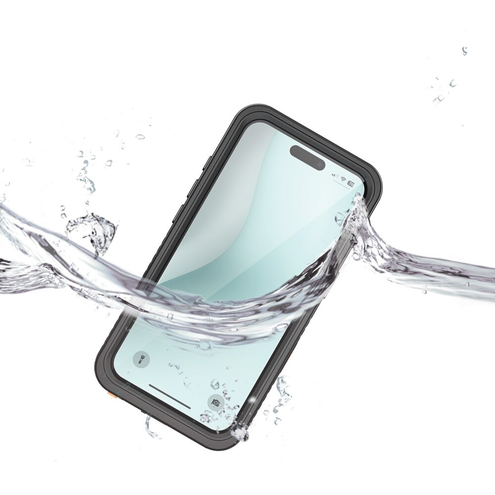 Funda AMN Waterproof MagSafe iPhone 16 Black