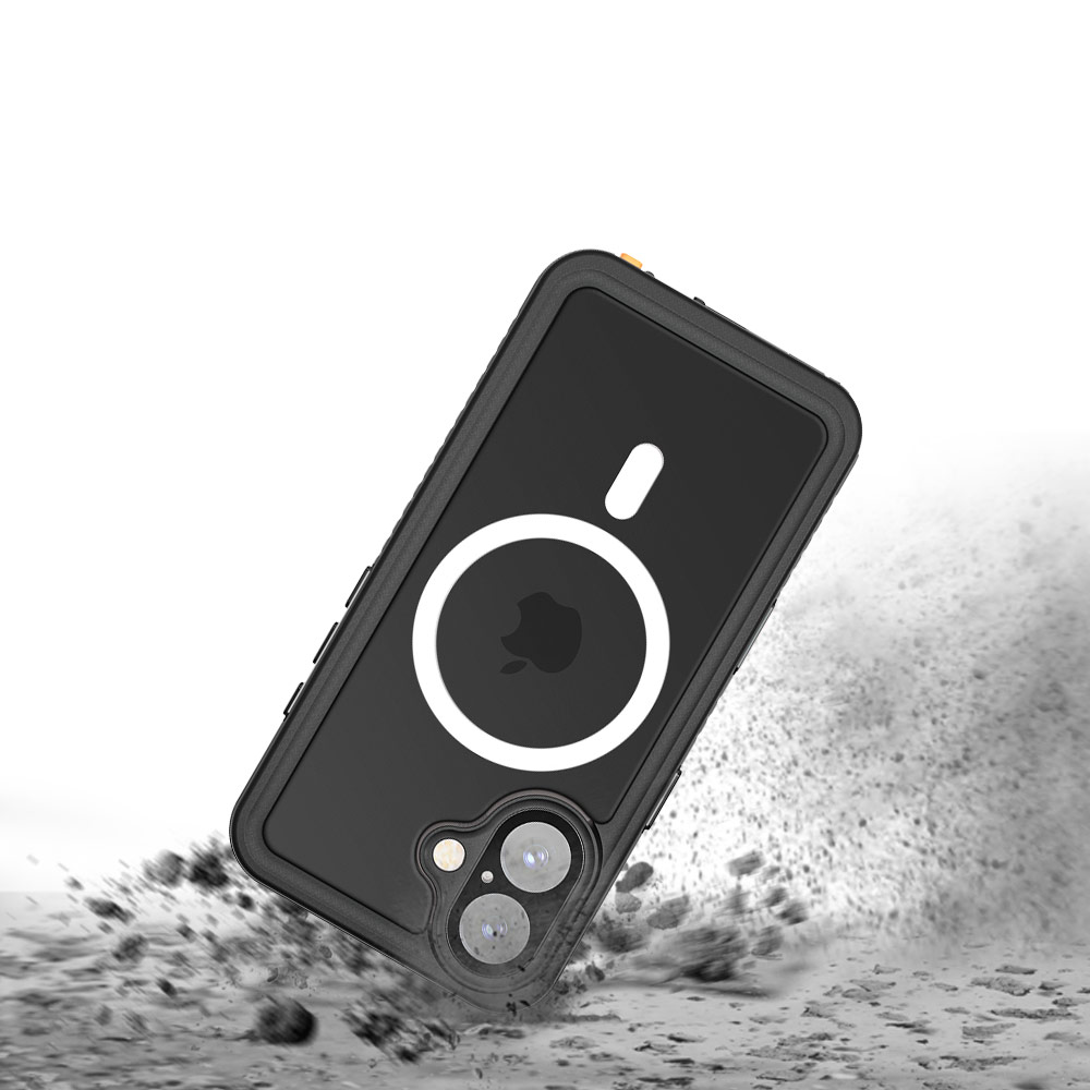 Funda AMN Waterproof MagSafe iPhone 16 Black