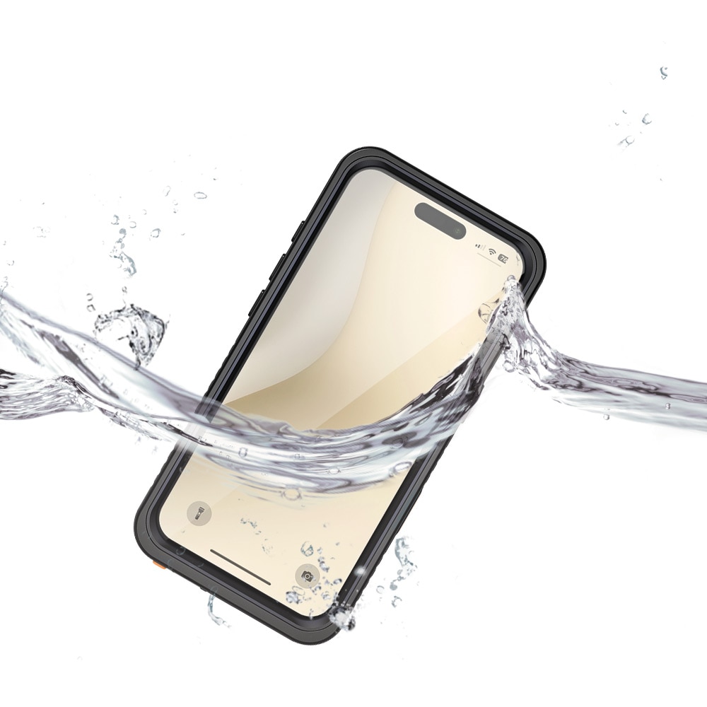 Funda AMN Waterproof MagSafe iPhone 16 Pro Black